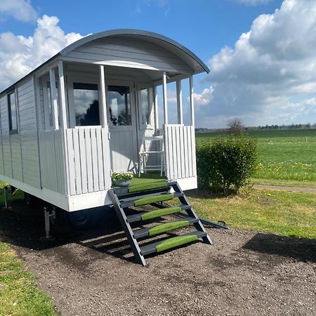 Pipowagen Op Camperplaats Vechtdal Panzió Nieuwleusen Kültér fotó