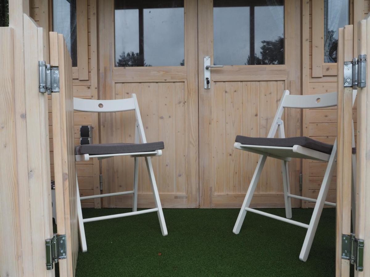 Pipowagen Op Camperplaats Vechtdal Panzió Nieuwleusen Kültér fotó